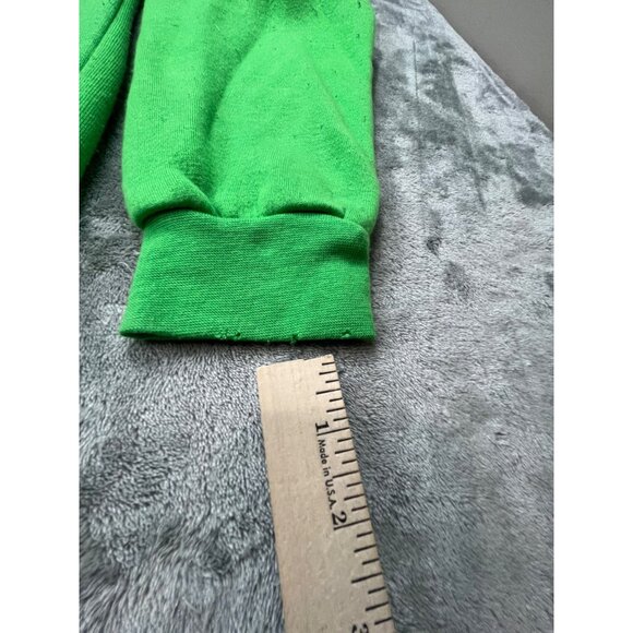 Green Washington DC Mens Large Hoodie With Zebra Print Lining By DC - Picture 7 of 13